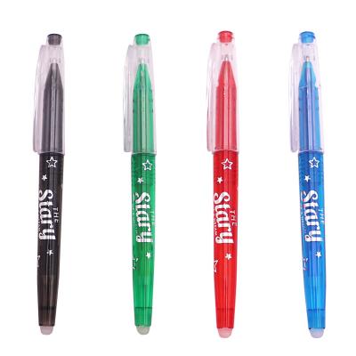 China Eco-friendly erasable multi-color gel ink pen0.5mm for office and school for sale