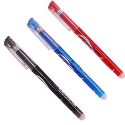 China Good Quality Normal Plastic Pens 0.5mm Gel Erasable Ink Pen For Write for sale