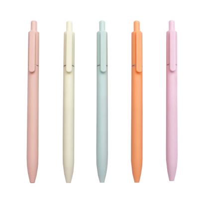 China Stationery Macaron 5 Colors Gift Normal Gel Pen Wholesale Gel Ink Pen for sale