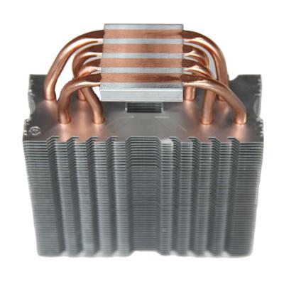 China FM OEM Customized Stamping Parts Copper Tube Fin Radiator Rectangular Radiator Heatsink FM-SCPH-0010 for sale