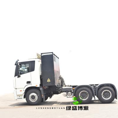 China Selling Sinotruk Truck Howo 25 Ton Tractor Truck With New Energy Electric Trailer Main Tractor Truck 7130*2490*3350 for sale