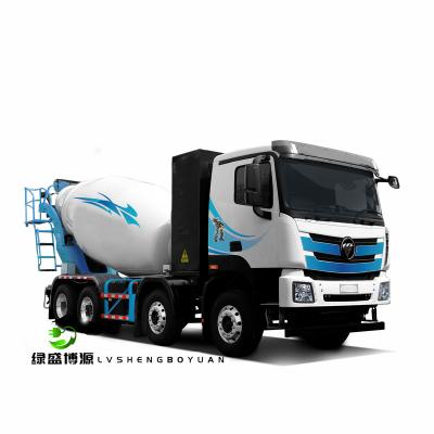 China Sino 30 Ton Concrete Mixer Truck 350hp Fully Electric Concrete Mixer Truck 12 Wheels Cement Truck For Sale for sale