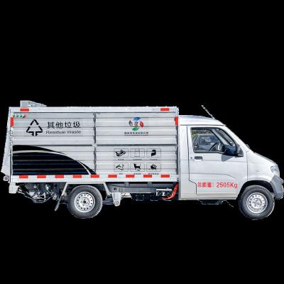 China 100% Electricity Garbage Truck 240L Sewage Transport Manufacturing Price Best Small Garbage Truck For Sale for sale