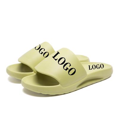 China Fashion Trend New Design Lover Beach Custom Logo Sandal Shoes Slides Eva Water Slide Sport Slippers Men For Women for sale