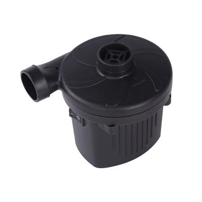 China Hot Sale Family Houses MINI Electric Air Pump Portable with 3 Nozzles Inflator/Deflator Pumps for Air Mattress Beds Boats Swimming Ring for sale