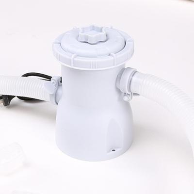 China Home Pool Filter Pumps Above -300 GPH Headroom Ground Cartridge Filter Pump For Inflatable Pools Pump Flow for sale