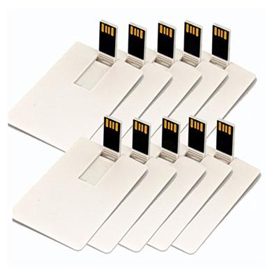 China USB2.0/3.0 Plastic Metal Credit Card Flash Drive Promotion Memory Disk Credit Card Usb à venda