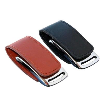 China Usb 16 Gb, Leather Usb Stick, Leather Usb Flash Drive 32gb 64gb Custom Logo Leather for sale