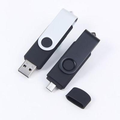 Cina factory price OTG USB 2.0/3.0 pen drive 2GB 4GB 8GB 16GB 32GB colorful otg usb flash drive swivel memory stick in vendita