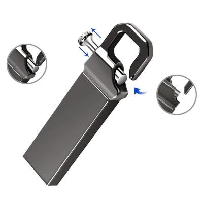 China 16gb Custom Logo Waterproof Flash pen Drive Metal Silver 3.0 2.0 usb flash disk USB Memory Stick zu verkaufen