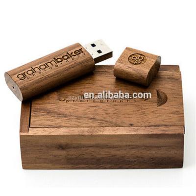 中国 Christmas promotional gift,custom make usb pendrive,popular bamboo wood usb 販売のため