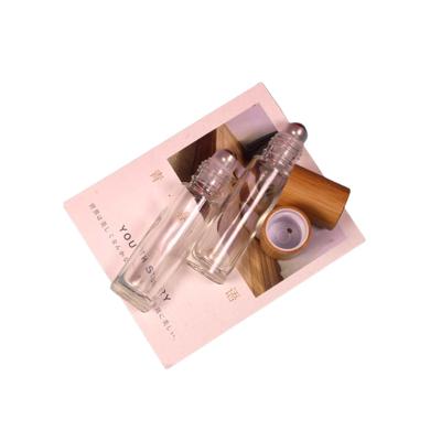 China Household Products Supply Wholesale Cosmetic Packaging Rectangular Empty Clear Spray Glass Bottles Perfume Bottle 30ml 50ml for sale