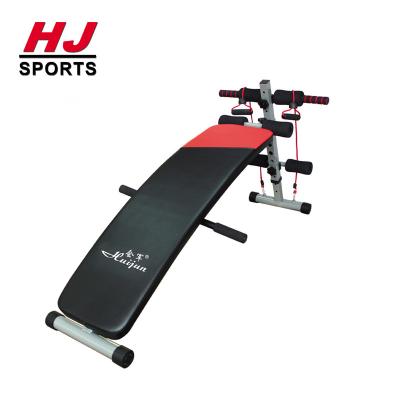 China Perfect for Abdominal Exercise Bench HJ-B055 Multifunctional Adjustable Drop Sit Up Bench/Crunch Machine for sale