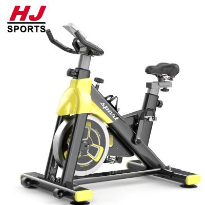 China 2020 New Fashion Bike Conveyor Belt Wholesale Semi-Commercial Mute Spinning Exercise Bike HJ-30015 for sale