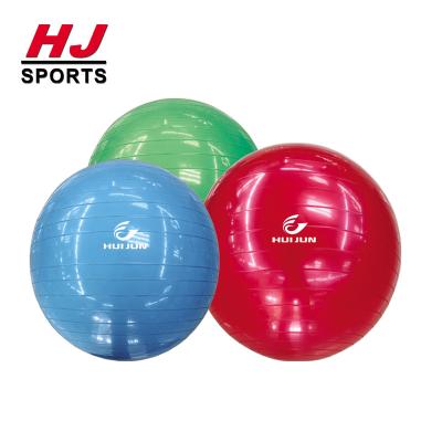 China HJ-B111 2017 hot sale China eco-friendly antiburst PVC gym exercise ball fitness ball yoga ball non-toxic for sale