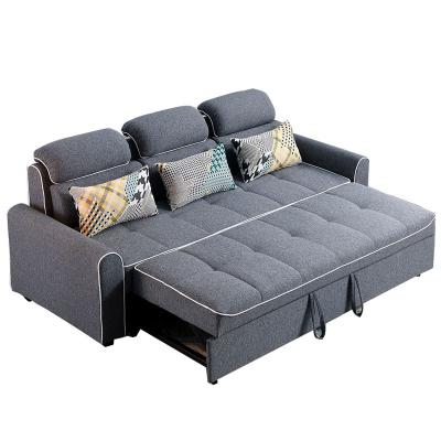 China Modern three person fabric sofa technology modern three person sofa foldable force multifunctional sofa bed for sale