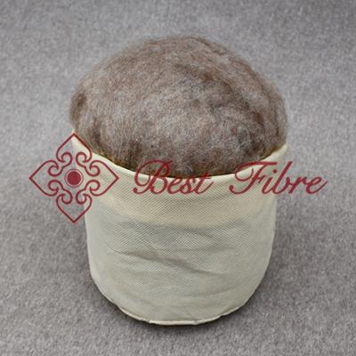 China Light brown yakwool/yak down for sale