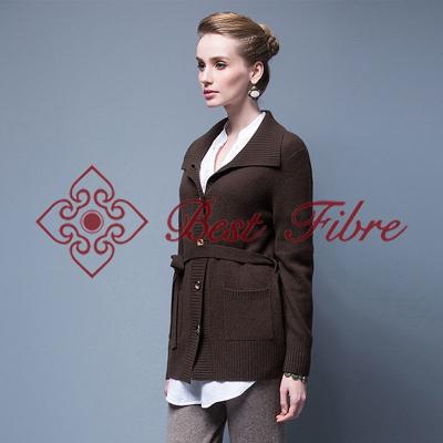 China Yak wide-lapel cardigan for sale