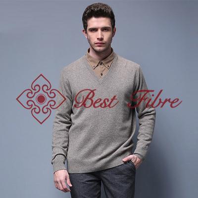 China Yak V-neck Pullover for sale