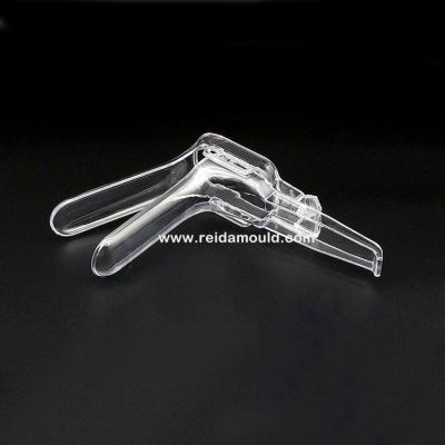 China Custom Super Quality Steel Dilator Injection Molding PVC Vaginal Speculum Mold Plastic Vaginal Molds for sale