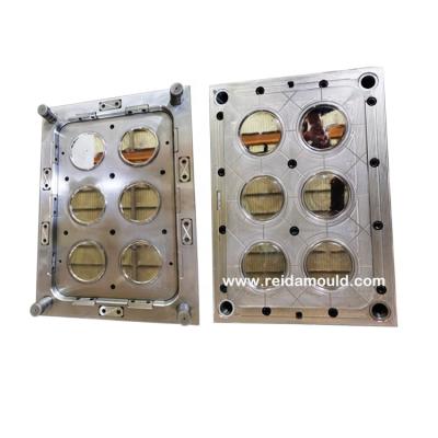 China High Precision Petri Dish Injection Molding Mold Steel Custom Disposable Plastic Supplier for sale