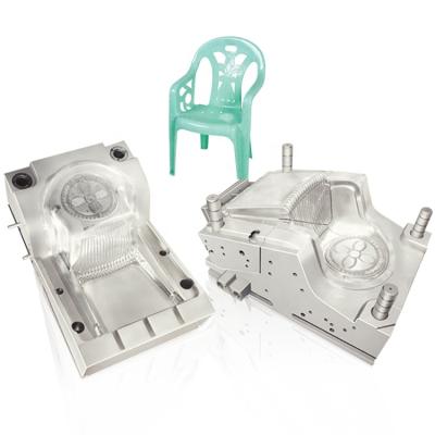 China Hot Selling Steel Casting Chair Mold High Precision Injection Mold Plastic Chair Mold for sale