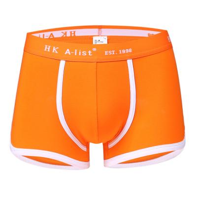 China Hot Selling Light Color Mens Antibacterial Cotton Tight Plus Size With Elastic Waistband Boxers Briefs for sale