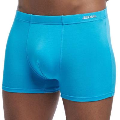 China Solid Color Sustainable Anti-Bacterial 100% Modal Anti-Static Mens Boxers Breathable Underwear for sale