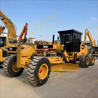 China Used Motor Grader CAT 140H Seondhand Caterpillar 140K Road Equipment for sale