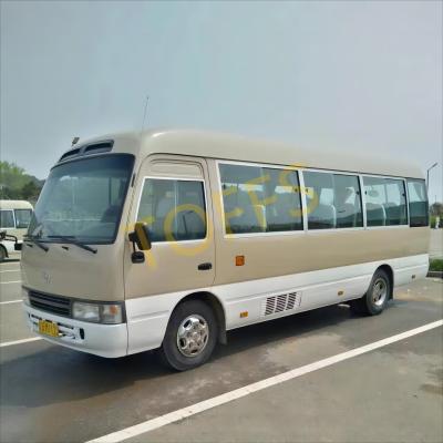 China Middle Used Mini Bus Toyota Coaster 4x4 30 Seats for urban transportation for sale