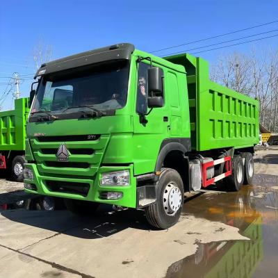 China Sinotruk RHD Gebraucht-Dump Truck Howo 371 375 6x4 10 Radfahrer zu verkaufen