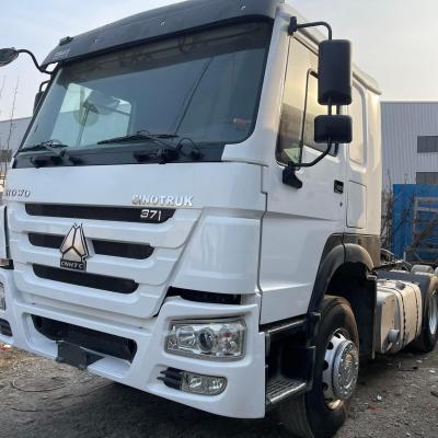 China Construcción de tractor de remolque usado Tipper Sinotruk Howo 371 8x4 para la logística en venta