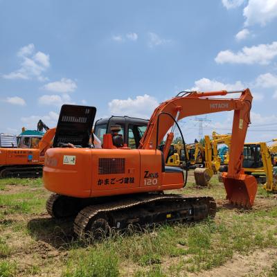 Китай Подержанный экскаватор оригинальный Hitachi ZX120 использованный гидравлический 12-тонный скалистый кавальщик продается