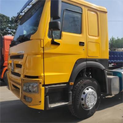 China Tow Used Tractor Trailer Howo Sinotruk 420 Hp 6x4 For Transportation for sale