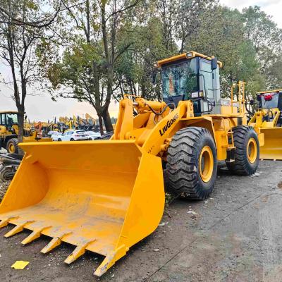 China Heavy Duty 16 Ton Used Wheel Loader Liugong CLG856 Front End 300L for sale