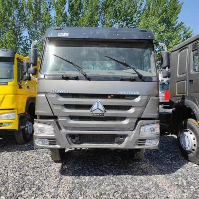 China 371 caballos de fuerza 375 caballos de fuerza Tractor usado Sinotruk Howo 6x4 de trabajo pesado en venta