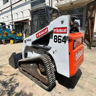 중국 Bobcat 864 경관 조성 부지에 사용 된 스키드 스티어 로더 기계 판매용