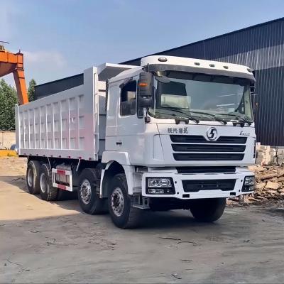 China 40 Tonnen Shacman F3000 Dump Truck 12 Räder 380 PS Zweithand zu verkaufen