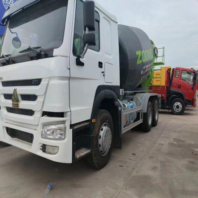 China HOWO 371 Used Concrete Trucks 8x4 Cement Mixer for sale