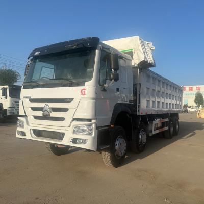 China Sinotruk Howo400 gebruikte dumptruck dealer 8x4 12 Wheeler Te koop