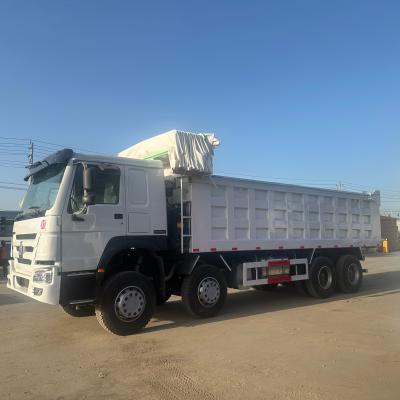 China 40T Gebraucht-Dump Truck Howo 400 PS Sinotruk Howo 8x4 Tipper 12 Rad zu verkaufen