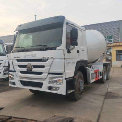 China HOWO 375 Used Cement Trucks Old Concrete Mixer for sale