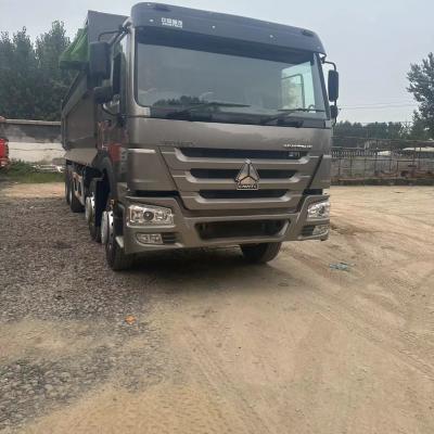 China Gebruikte dumptruck Howo 371hp Sinotruk Howo 8x4 Tipper 12 Wheeler Te koop