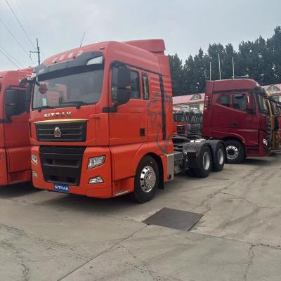 China 371hp 375hp New Tractor Trailer Sinotruk Howo 6x4  10 Wheels for sale