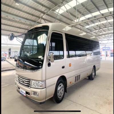 China New Toyota Coaster Bus City Shuttle 17 Passenger for sale