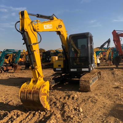 China Used Kobelco Digger  SK75  Secondhand Mini Excavator for small-scale works for sale