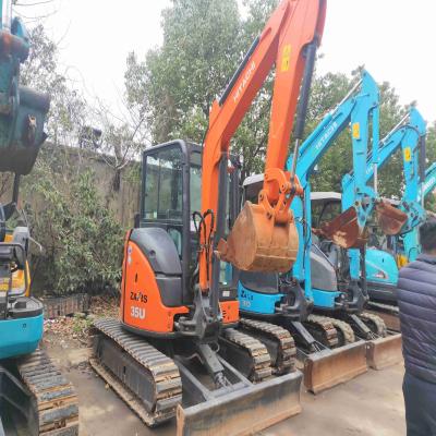 China Used Excavator Original Hitachi ZX35 second hand Hydraulic 3.5ton Mini Digger for sale