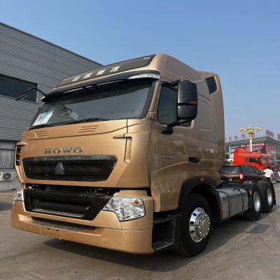 中国 430hp 中古 トラクター トレーラー Sinotruk Howo T7H 10輪 販売のため