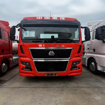 中国 430hp 中古 トラクター トレーラー Sinotruk Howo C910 輪 販売のため