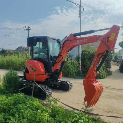 China Secondhand Kubota Digger U35 Used 3.5ton Small Type Mini Crawler Excavator for sale